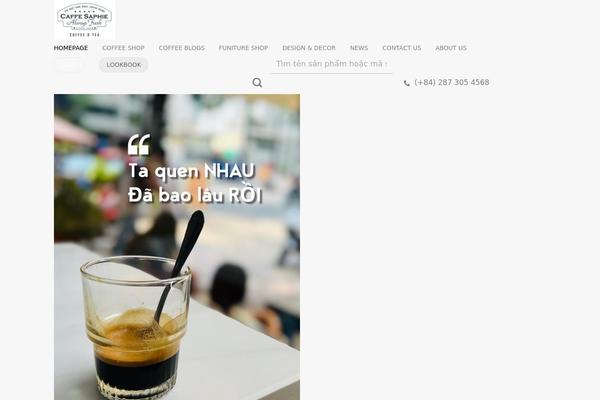 saphie.net site used Coffeeter