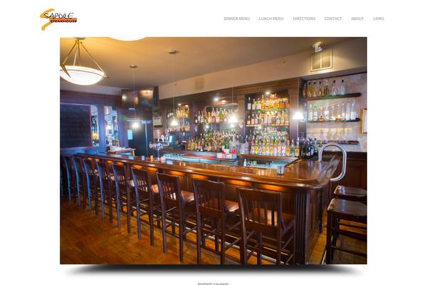 saporesteakhouse.com site used Starboost