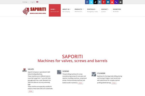 saporiti.it site used CoWorker