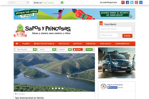 saposyprincesas.com site used Jannah-child