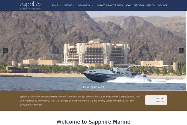 Salient theme site design template sample