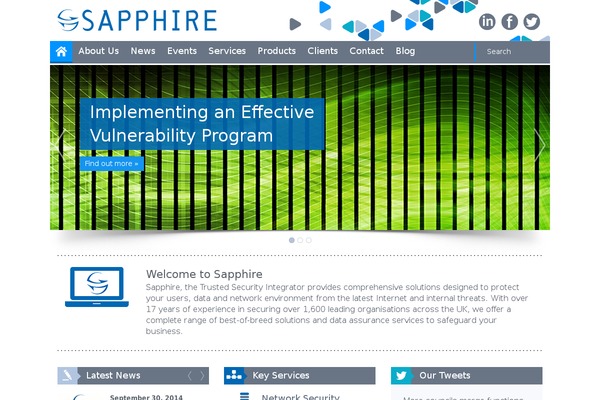 sapphire.net site used Foundation-master