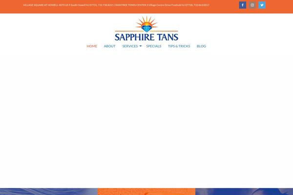 sapphiretans.com site used Sapphiretans-template
