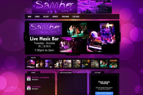 Dancefloorv3 theme site design template sample