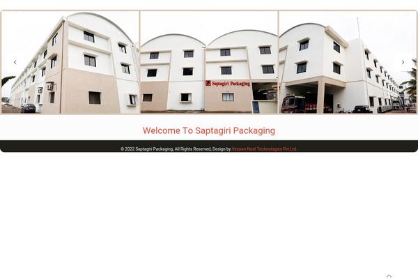 saptagiripackaging.com site used Saptgiri