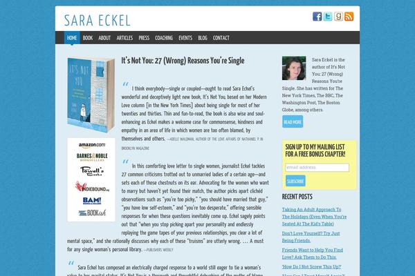 saraeckel.com site used Eckel