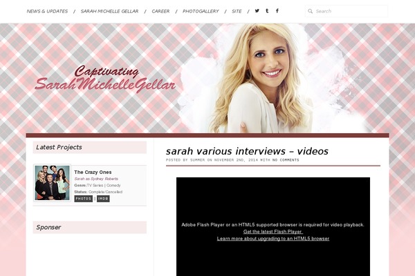 sarah-michelle-gellar.us site used Omm_wp171