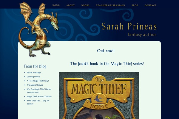 sarah-prineas.com site used Sarah-prineas