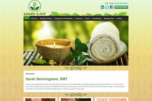 sarahbrmt.com site used Sarah-b-rmt