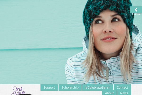 sarahburkefoundation.com site used Celebratesarah