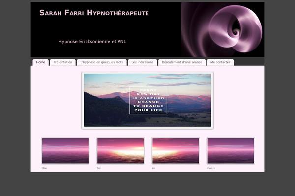 Mantra theme site design template sample