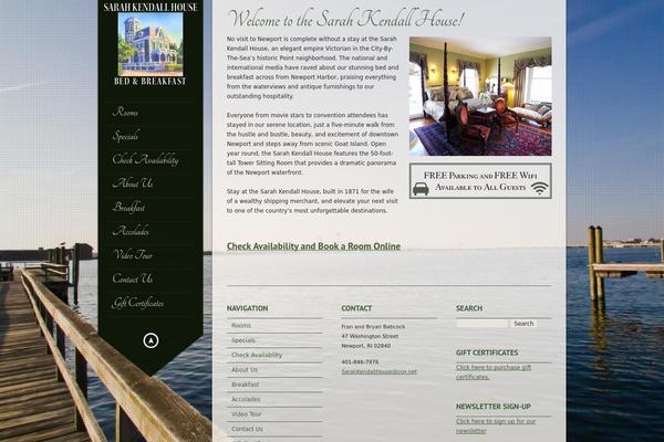 King Size theme site design template sample