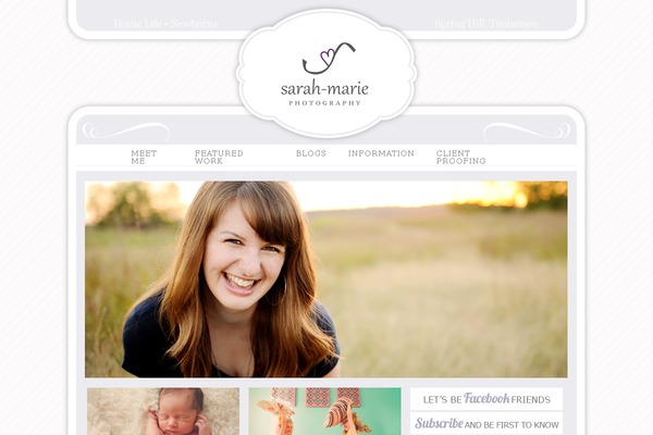 Prophoto4 theme site design template sample