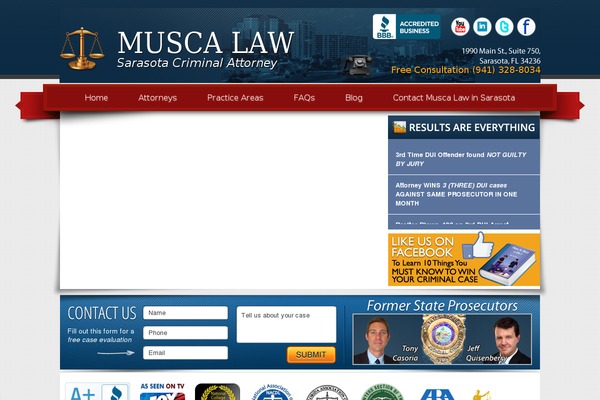 sarasotacriminalattorney.com site used Sarasotacriminal