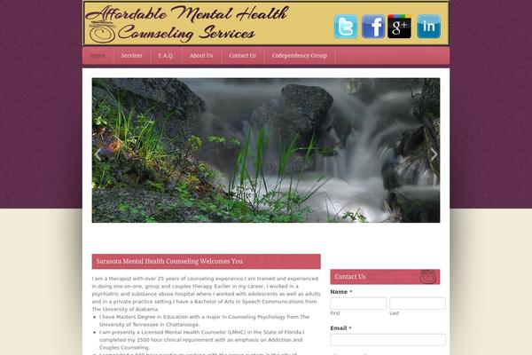 Associate theme site design template sample