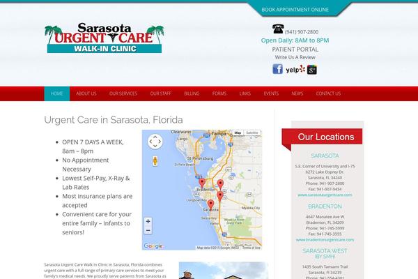 sarasotaurgentcare.com site used Oceanic