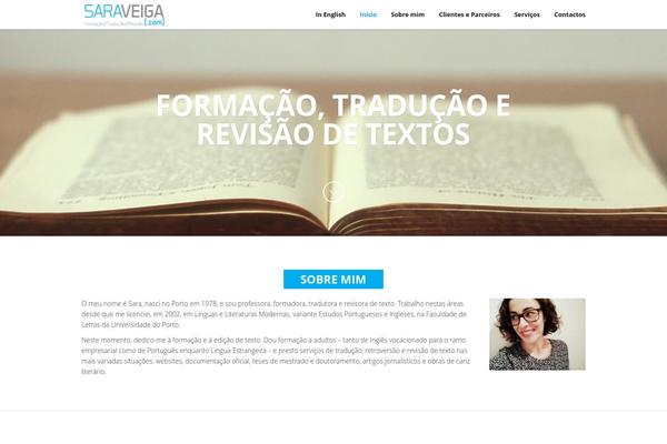 saraveiga.com site used Dw-page-modern-sta