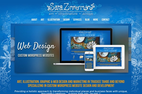 sarazimmerman.net site used Sztheme_r