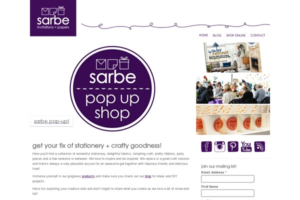 sarbe.com.au site used Sarbe