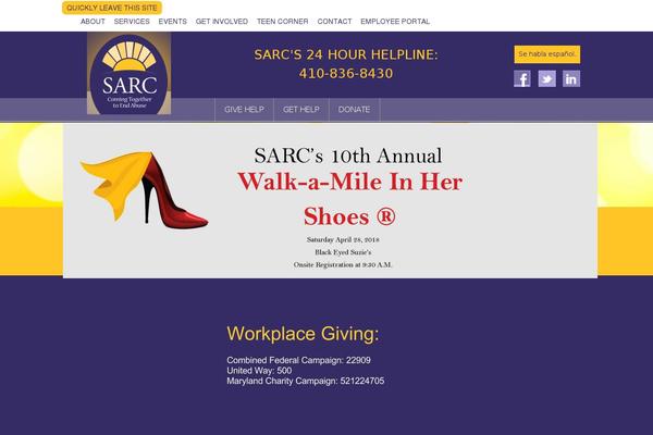sarc-maryland.org site used Sarc