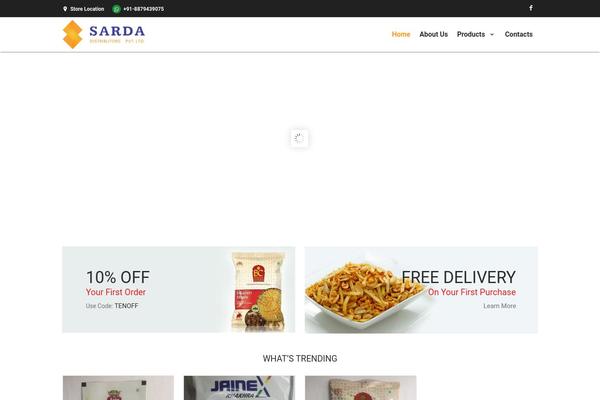 sardadistributors.com site used Food-market