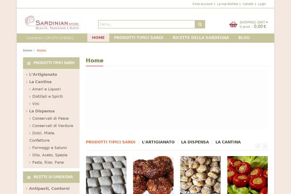 Rossi theme site design template sample