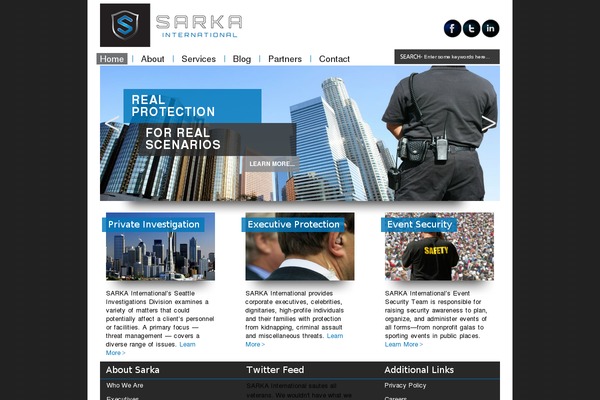 sarkaintl.com site used Sarka