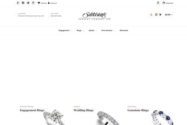 sarkisiansjewelry.com site used Monsta