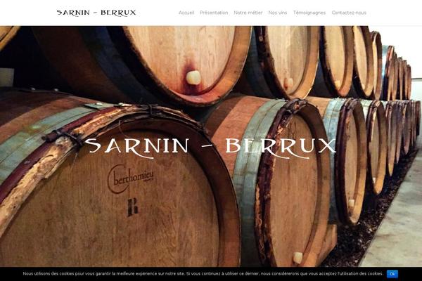 sarnin-berrux.com site used Wow-parent
