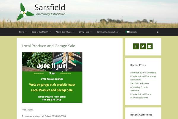 GeneratePress theme site design template sample