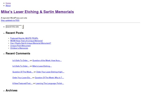 Site using Ie-sitemode plugin