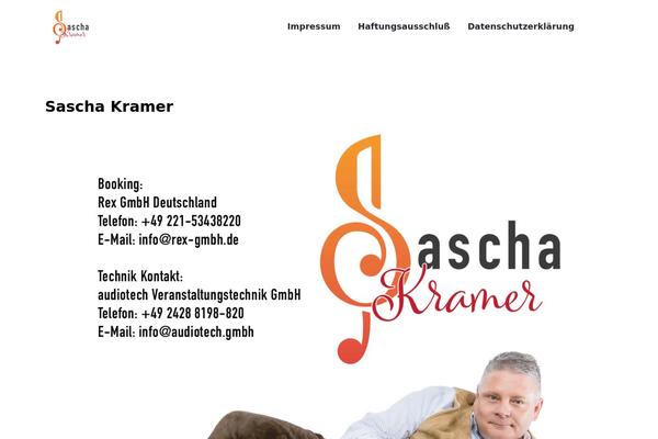 saschakramer.de site used Kompany