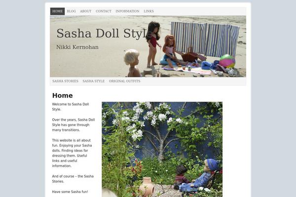 sashadollstyle.com site used Blog-story
