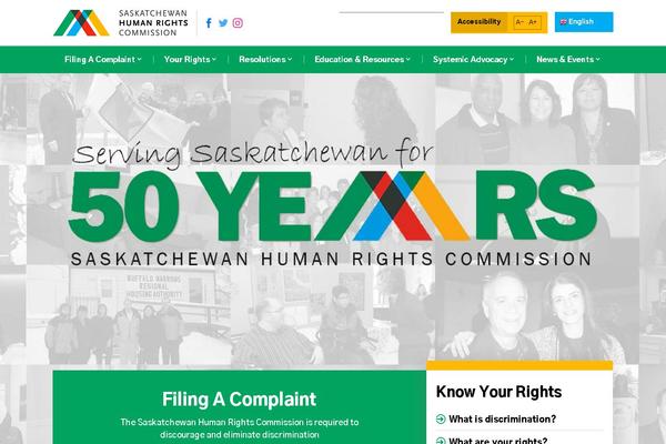 saskatchewanhumanrights.ca site used Saskhumanrights