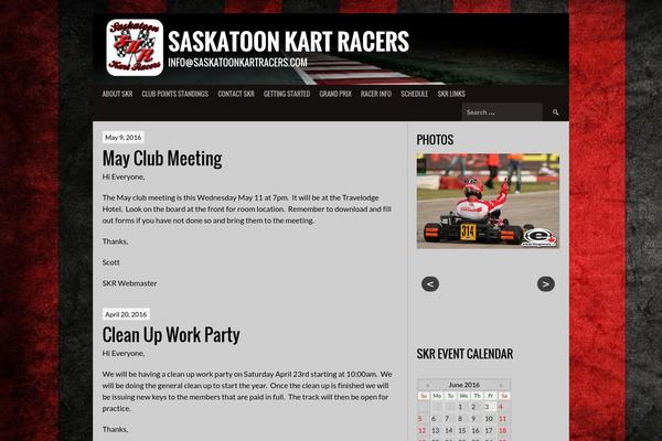 saskatoonkartracers.com site used Racing-cars-theme