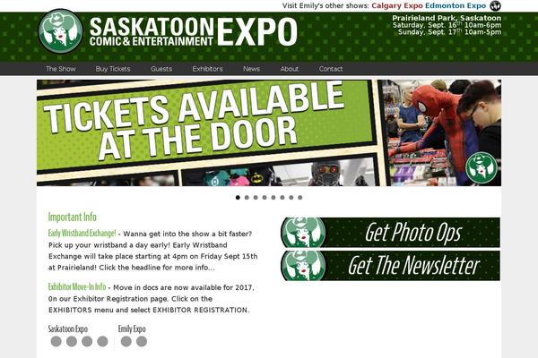 saskexpo.com site used Expo-saskatoon