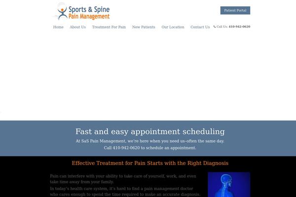saspainmanagement.com site used Medical Doctor