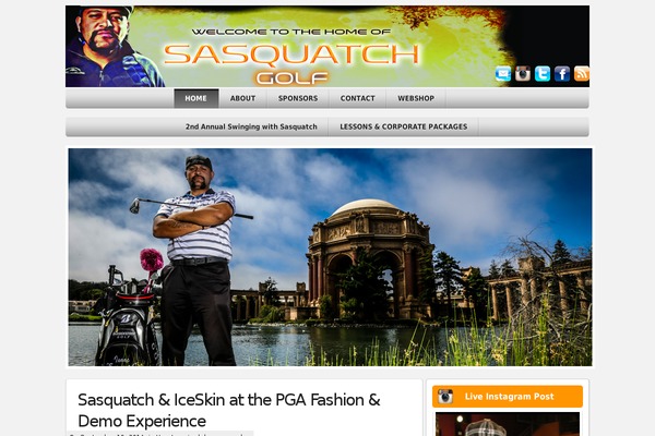 sasquatch-golf.com site used Sasquatch