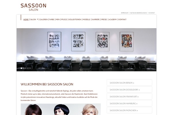 sassoon-salon.de site used Sassoon