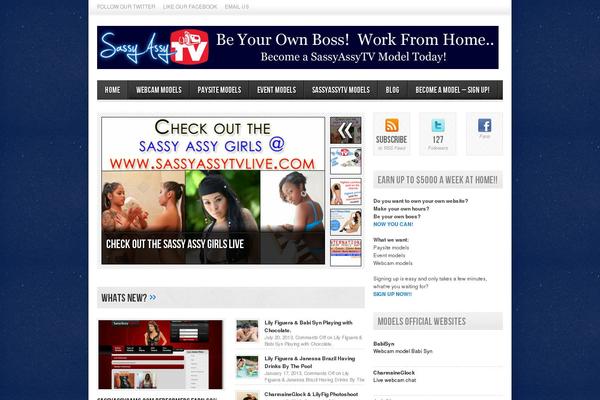 sassyassytv.com site used Page Builder Framework