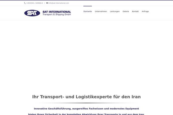 Avada theme site design template sample