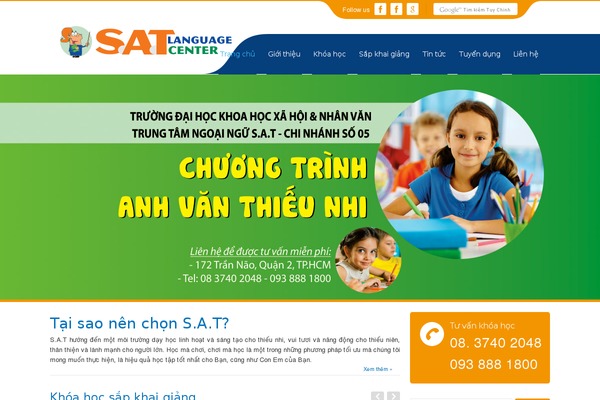 Sat theme site design template sample