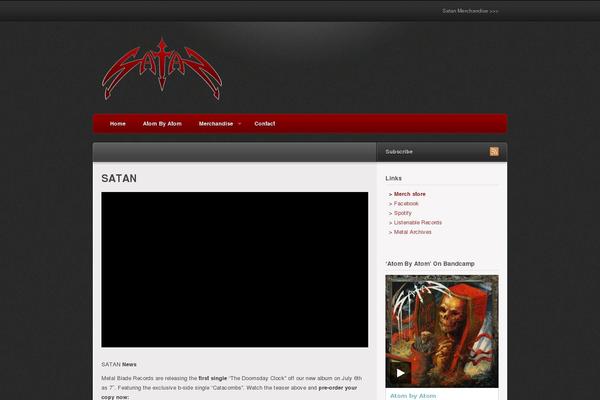 satanmusic.com site used Traction_pro_child