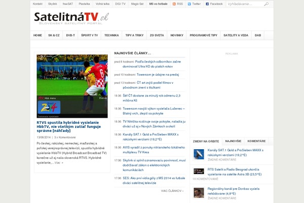 satelitnatv.sk site used Newsblock-pro