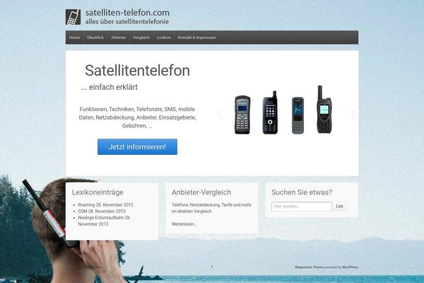 Responsive theme site design template sample