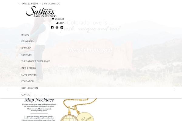 sathersjewelers.com site used Satuswp-master