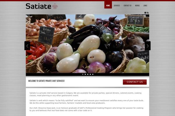 satiate.ca site used Satiate