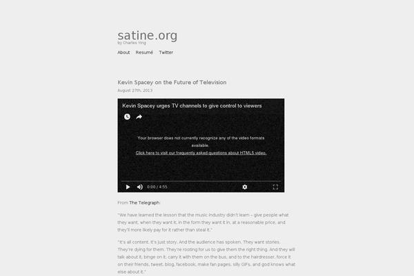 satine.org site used Presskit