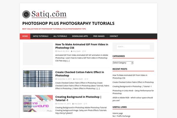 satiq.com site used Major Media