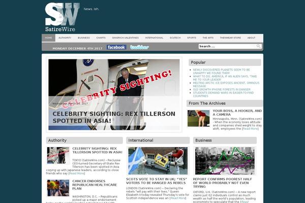 satirewire.com site used Enjoynews-pro